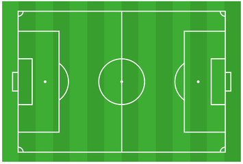 sports vector soccer field illustration