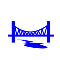 bridge vector illustration
