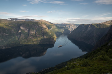 Hardangerfjord Kreuzfahrtschiff