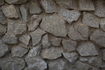 texture of large gray stones