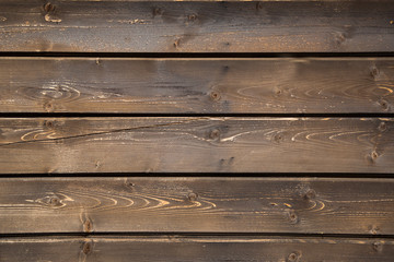 
texture of an old brown wooden wall