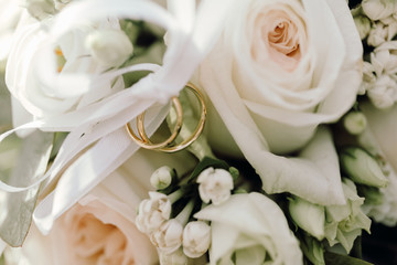 Anillos de boda. Alianzas de novios.