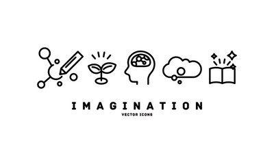[imagination] vector icons