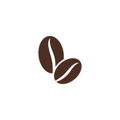Coffee beans Logo Template vector
