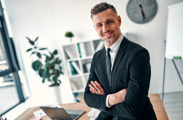 Business man in office