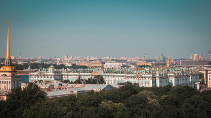 Fototapeta na wymiar Landscape photography of Saint Petersburg