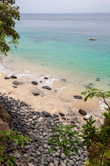 Beach on Silva de Afuera Island, Panama