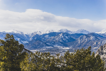 Fototapeta na wymiar Rocky mountain national park