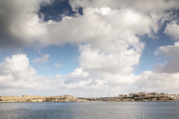 looking at the malta from the sea