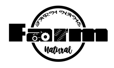Farm Logo Natural changeable colors