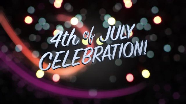 Fourth of July Celebration Animation