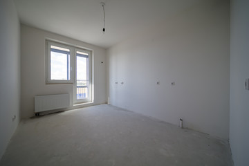 construction site of the residential apartment renovation