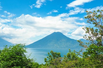 Volcano landscape