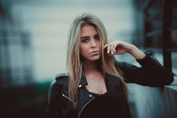Polish girl Malwina, model portrait