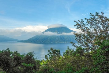 Tajumulco volcano in Guatemala 