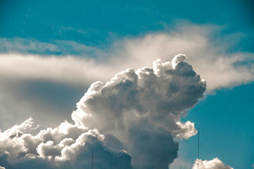 Nice clouds of south america