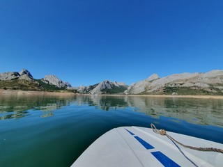 Pantano riaño en lancha © Alex