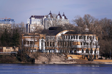 Elite buildings in the city of Kiev