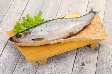 Salted herring fish