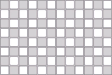 3d rendering. Seamless modern white and gray Square box art pattern wall texture background.