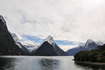 Milford Sound in the winter