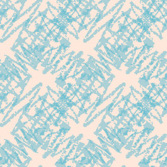 Abstract seamless vector pattern in light blue and pink. Surface print design for backgrounds, textures, fabrics, stationery and packaging.