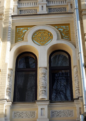 Obraz premium Architectural decoration of buildings