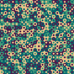 Colour Dots Universe art background design illustration