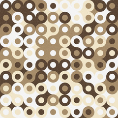 Colour Dots Universe art background design illustration