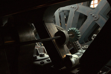 old clock mechanism