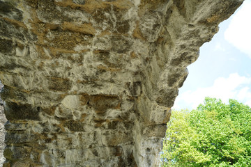 Gate made of natural stones is made to last