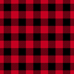 vector illustration of seamless red and black background