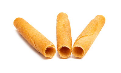 cookie rolls isolated