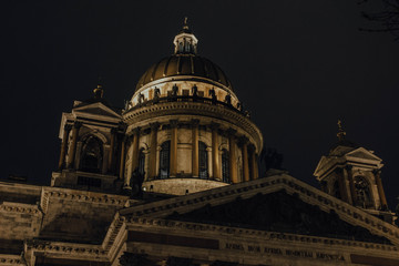 Fototapeta na wymiar Saint Isaac's Cathedral in St. Petersburg.