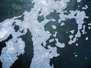 Abstract water surface