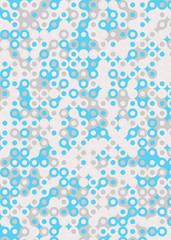 Colour Dots Universe art background design illustration