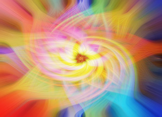 Obraz premium colors and spiral