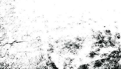 Rough black and white texture vector. Distressed overlay texture. Grunge background. Abstract textured effect. Vector Illustration. Black isolated on white background. EPS10.