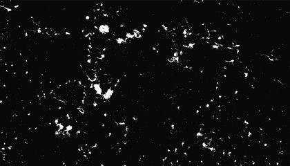 Rough black and white texture vector. Distressed overlay texture. Grunge background. Abstract textured effect. Vector Illustration. Black isolated on white background. EPS10.