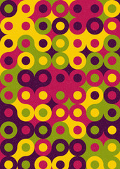 Colour Dots Universe art background design illustration