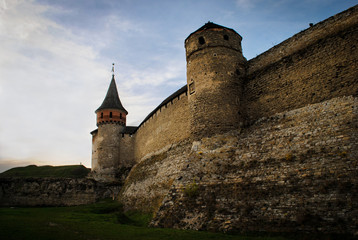 Fototapeta na wymiar Fortress walls