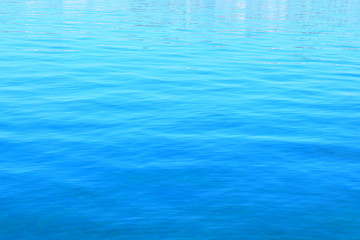 Blue water