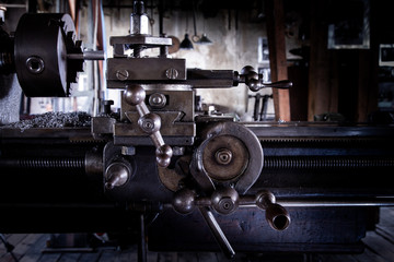 Horizontal turning lathe metal machine