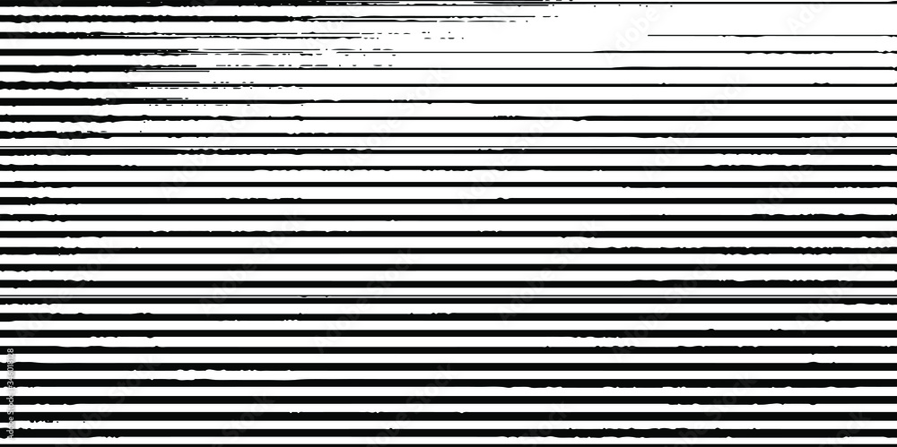 Poster Slim lines texture. Parallel and intersecting lines abstract pattern. Abstract textured effect. Black isolated on white background.Vector illustration. EPS10.