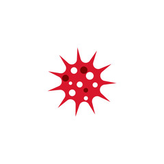 Virus Logo Template vector symbol