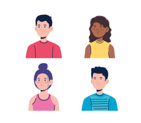 set of girls and nice boys user