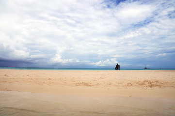 Obraz premium Maldives Island in the ocean