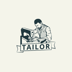 Tailor logo template