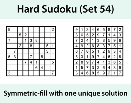 Dois puzzles sudoku fáceis ilustração do vetor. Ilustração de preto -  201136676