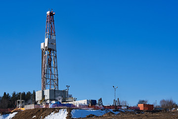 oil drilling rig
